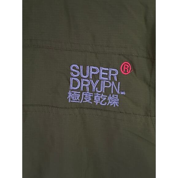Superdry Women’s M Original Windcheater Japan Jacket Grey/Lavender Windbreaker - Picture 7 of 9